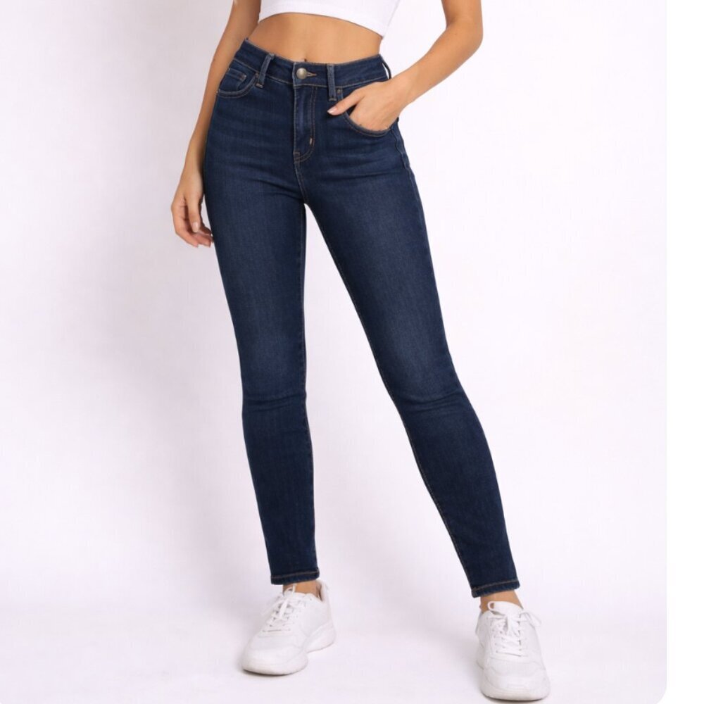 American Eagle Jegging Super Stretch Womens 00 Short Blue Jeans